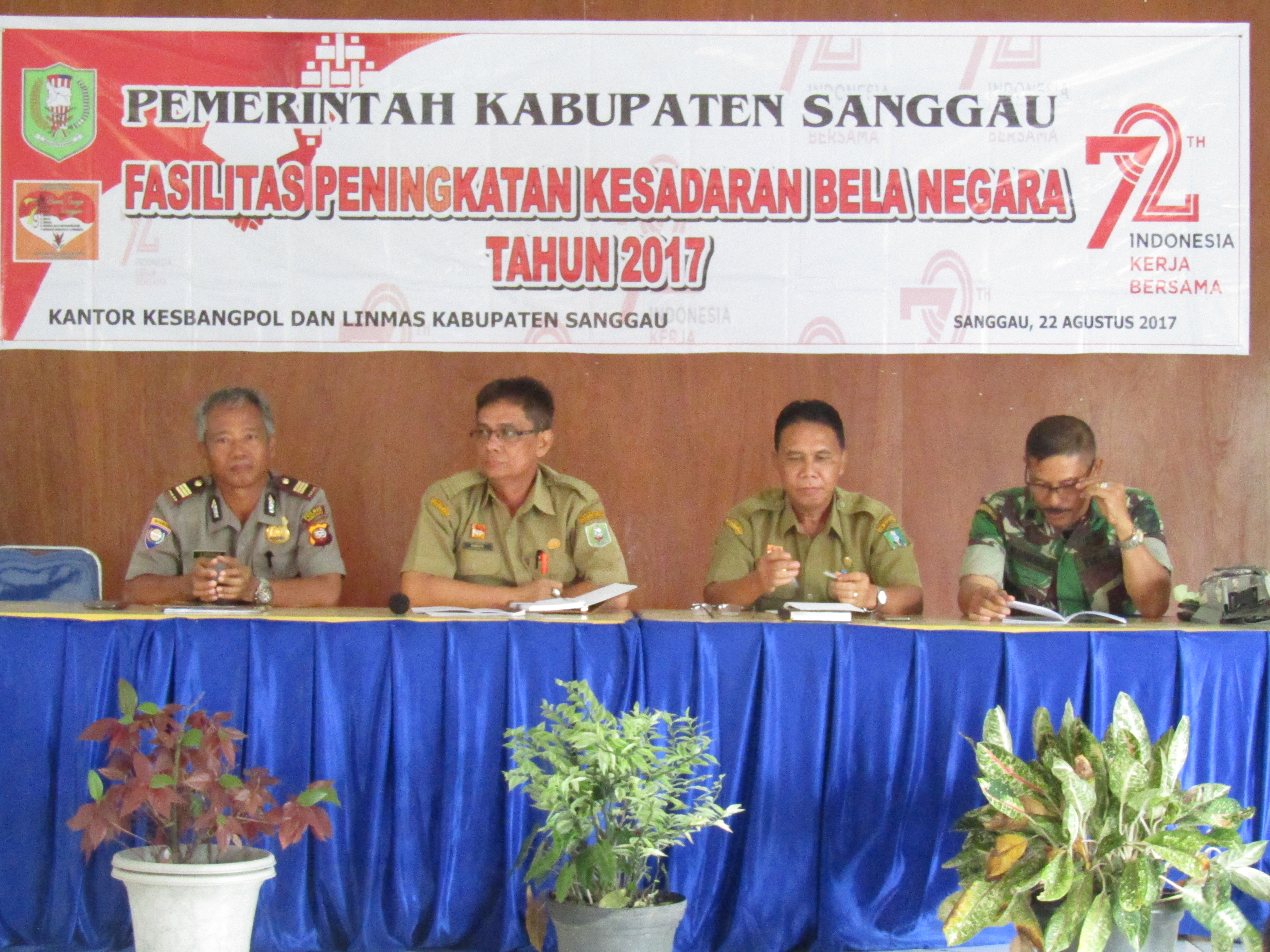 Fasilitasi Peningkatan Kesadaran Bela Negara di Kabupaten Sanggau Tahun 2017