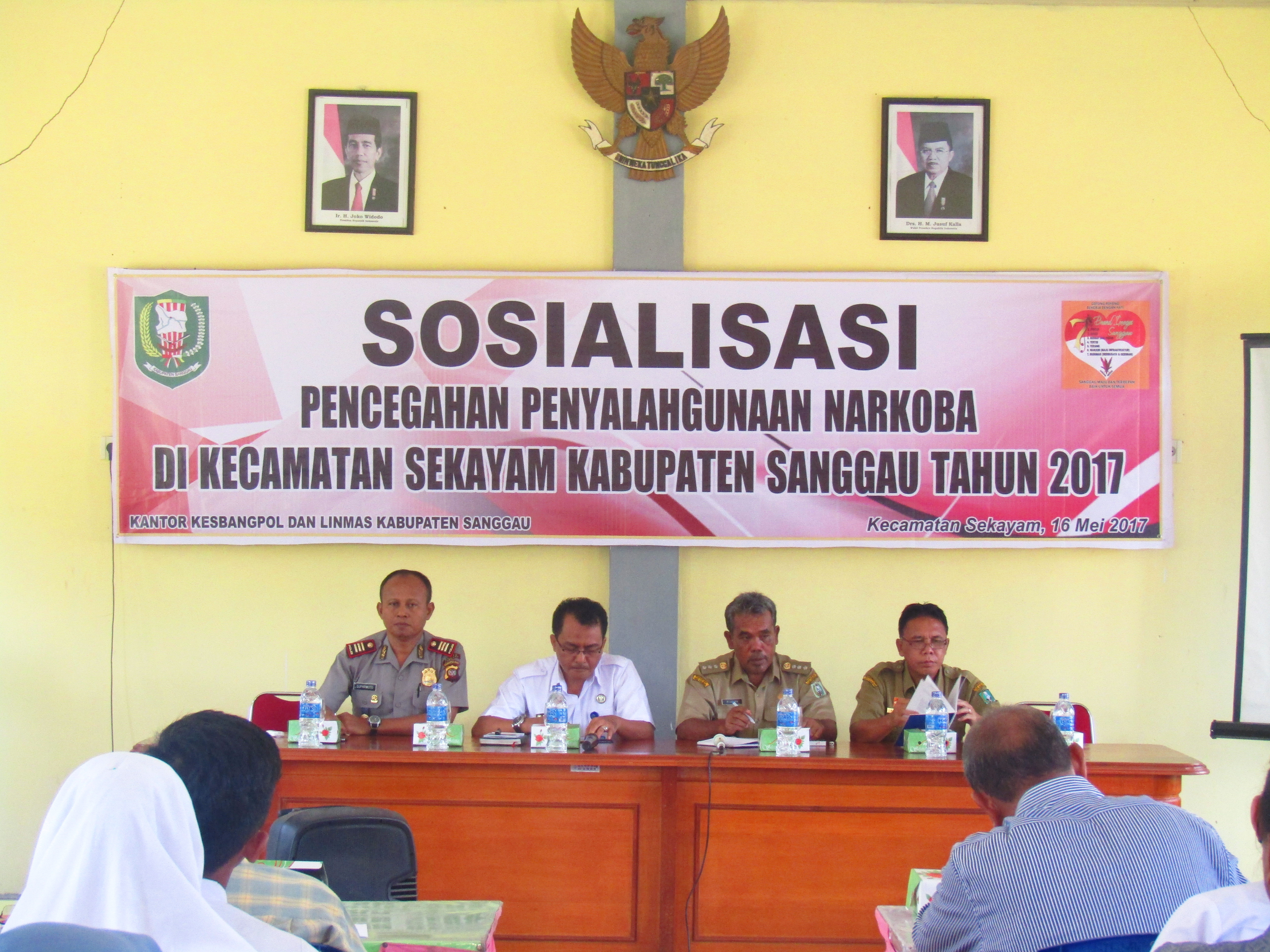 Fasilitasi dan Sosialisasi Pencegahan Penyalahgunaan Narkoba di Kabupaten Sanggau Tahun 2017