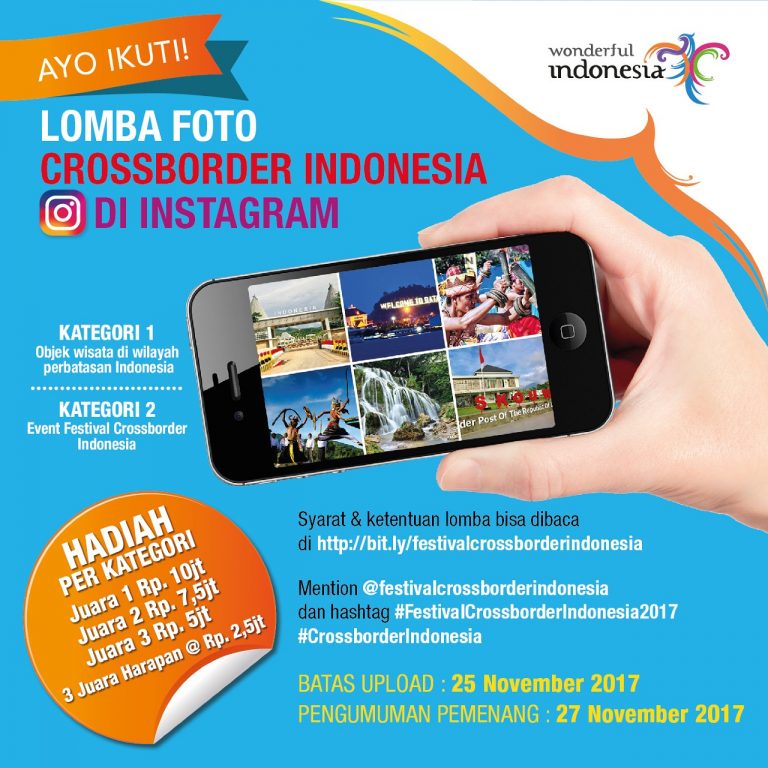 Kompetisi Festival Crossborder Indonesia di Instagram