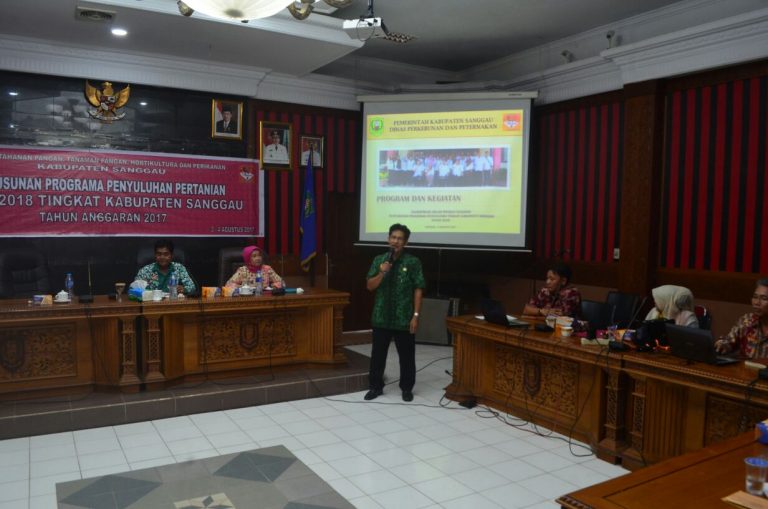 Penyusunan Programa Penyuluhan Pertanian Tingkat Kabupaten Sanggau
