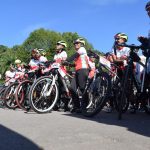 START PERDANA TEAM JELAJAH SEPEDA NUSANTARA DI ENTIKONG