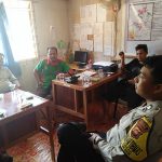 Sambangi Koperasi Kebun Agro Jaya Bhabinkamtibmas Berikan Pesan Kamtibmas