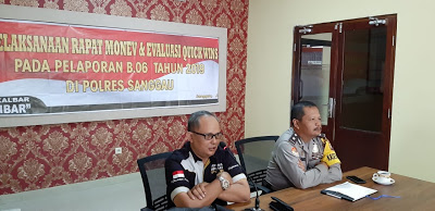 Menuju Zona Integritas Polres Sanggau Mendapat Kunjungan Kabag RBP