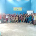 Bhabinkamtibmas Hadiri Kegiatan Pertemuan Forum Musyawarah Desa Di Kampung Keluarga Berencana (KB)