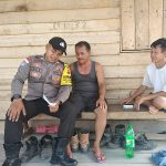 Briptu Ali Solikin Berikan Pesan Kamtibmas Kepada Warga Desa Binaan