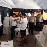 Kabag Ops Polres Sanggau Amankan Pembukaan Kotak Suara