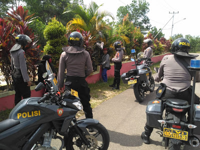 Patroli Rutin Anggota Sabhara Polres Sanggau