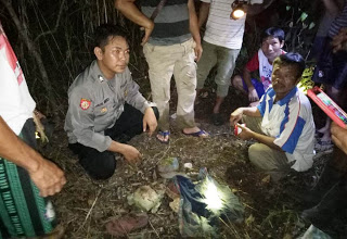Warga Rt 10 Dusun Syam Kecamatan Batang Tarang Geger Temukan Kerangka Manusia