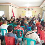 Bhabinkamtibmas Hadiri Kegiatan Pertemuan Forum Musyawarah Desa di Kampung KB