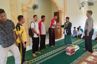 Polsek Sekayam Gelar Doa dan Dzikir Bersama di Pondok Pesantren Islamic Centre Al- Hazza