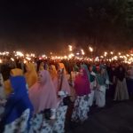 Sambut Ramadhan 1440 H, Ribuan masyarakat Sanggau Gelar Pawai Obor