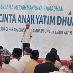 YBM PLN Sanggau santuni anak yatim dan kaum dhuafa
