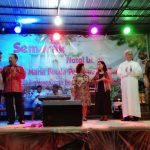 Bupati & Wakil Bupati Sanggau Berbagi Kegembiraan Bersama Umat Paroki Bunut