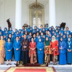 Ketua TP-PKK Sanggau Ny.Arita Apolina Paolus Hadi, S.Pd, M.Si Hadir Pada Acara Puncak Rakornas di Istana Kepresidenan Bogor
