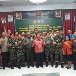 Kunjungan Kerja Tim Masev TTMD Regtas ke 104 TA.2019 Kodim 1204/Sgu