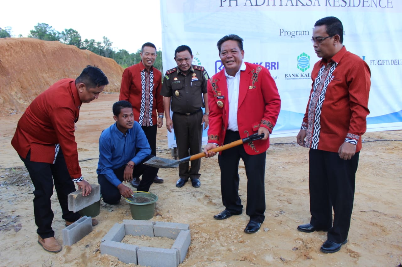 Pembangunan Perumahan PH Adhyaksa Residence Resmi di Mulai