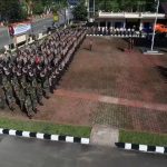 TNI-Polri Gelar Apel Pergeseran Pasukan Pengamanan TPS di Kab Sanggau
