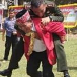Semarakkan Hari Bhayangkara, Polres Sanggau Gelar Perlombaan Tradisional