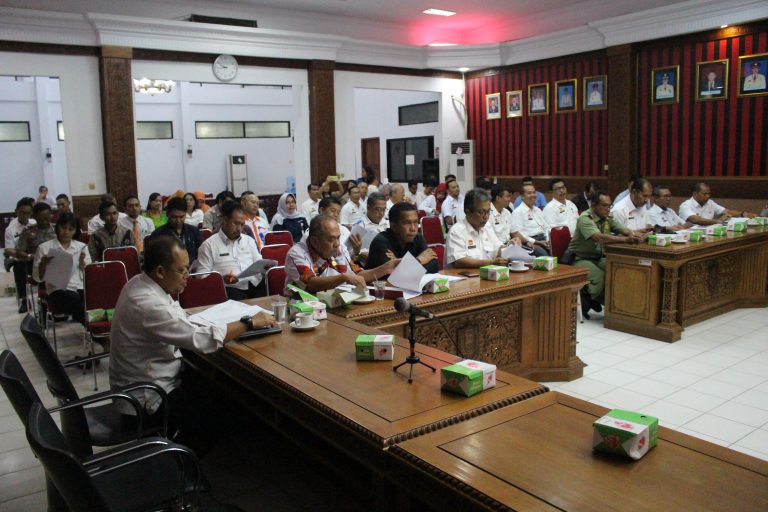Panitia HUT RI ke-74 Kabupaten Sanggau Gelar Rakor