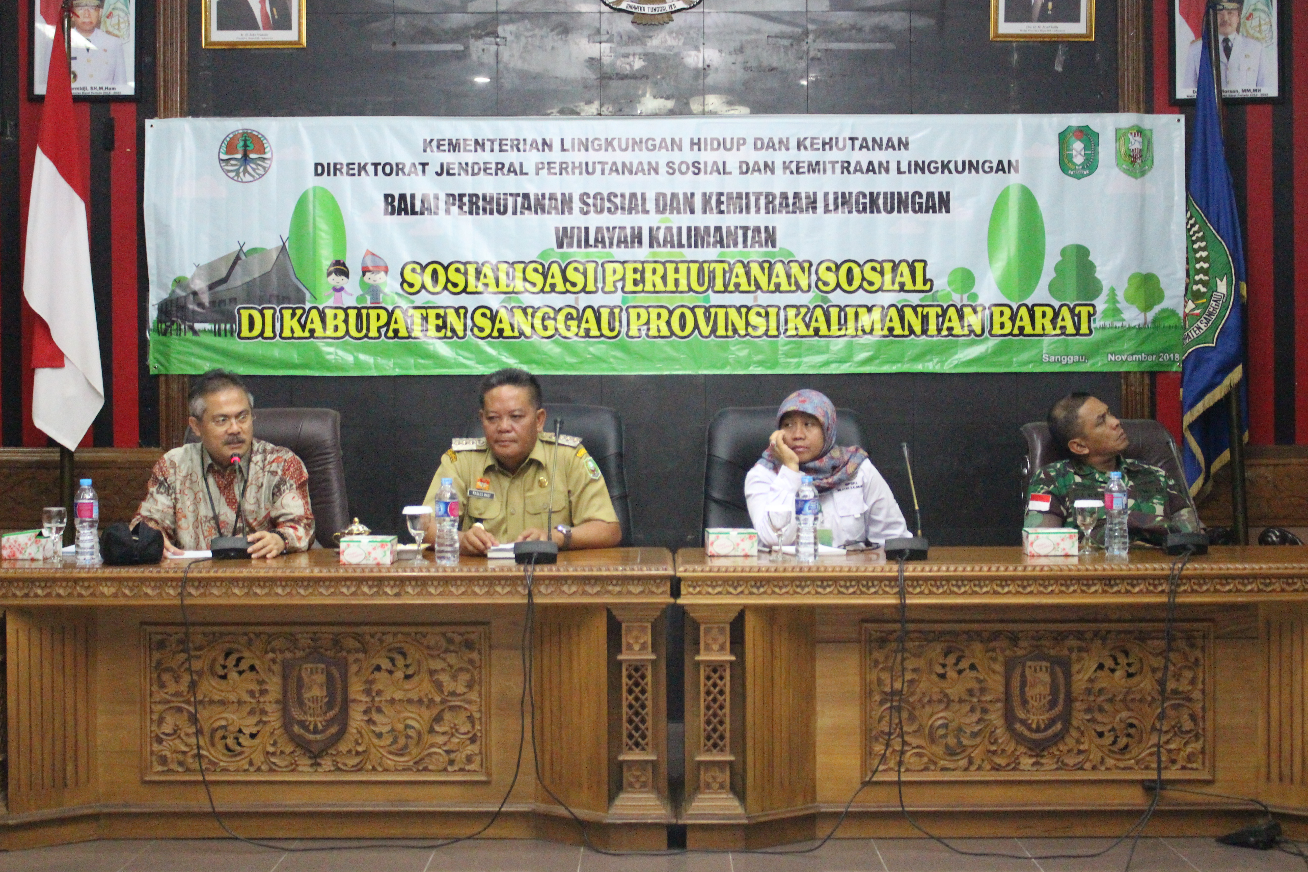 Sosialisasi Perhutanan Sosial Di Kab.Sanggau Provinsi Kalimantan Barat Tahun 2018