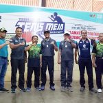 Meriahkan HUT Adhyaksa ke-59, Kajari Sanggau Gelar Turnamen Tenis Meja