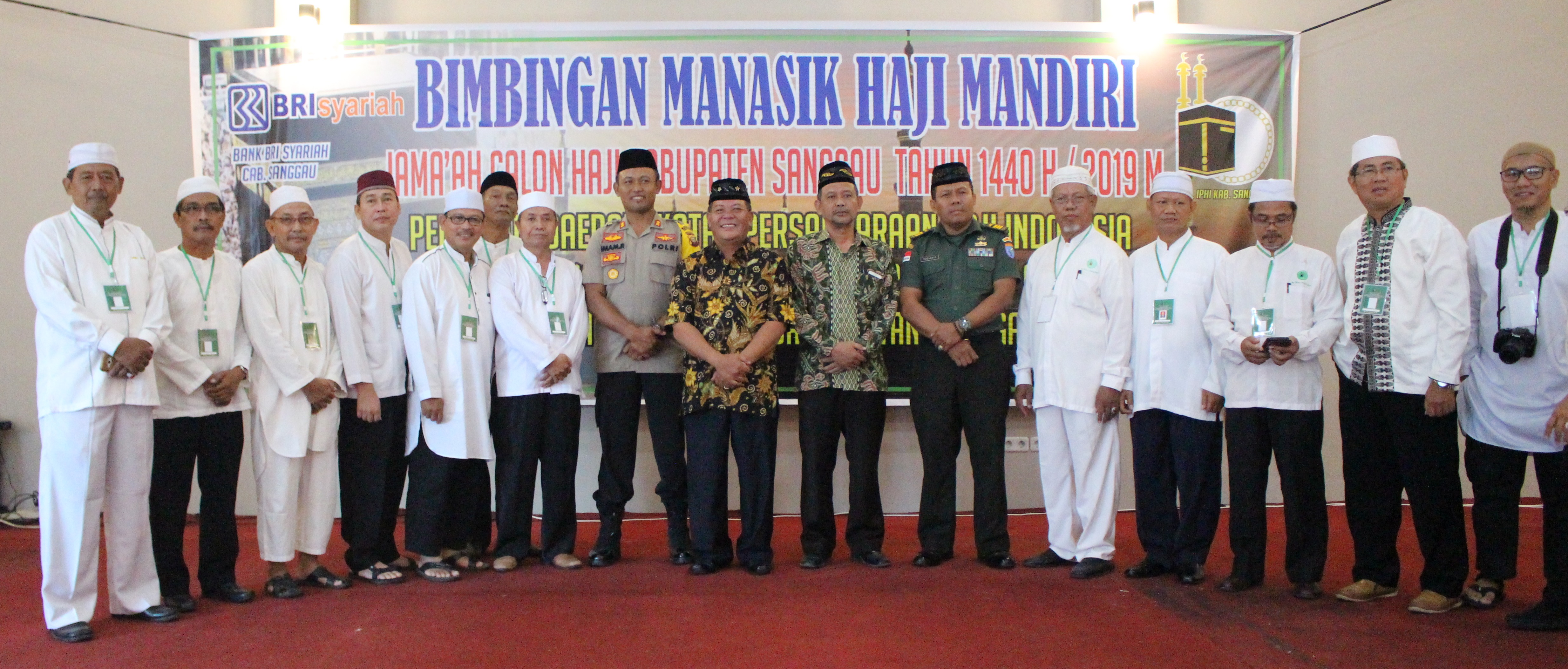 Sebanyak 110 Jama’ah Haji Kabupaten Sanggau Mengikuti Bimbingan Manasik Haji