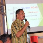 Diskominfo Sanggau Menyampaikan Sosialisasi Anti Hoax Di Desa Bagan Asam Kecamatan Toba