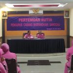 Pertemuan Rutin Pengurus Cabang Bhayangkari Sanggau