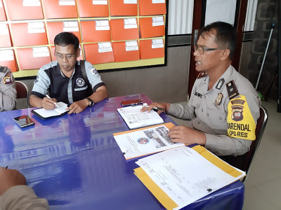 Kabag Ops Pimpin Rapat Internal Anggota Bag Ops Polres Sanggau