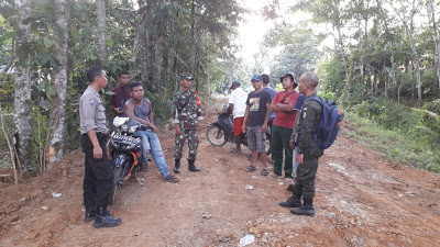 Patroli Bersama TNI dan Manggala Agni Bhabinkamtibms Cegah Karhutla