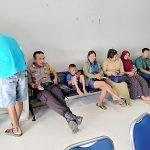 Sambangi Bank BRI Bhabinkamtibmas berikan himbauan kamtibmas