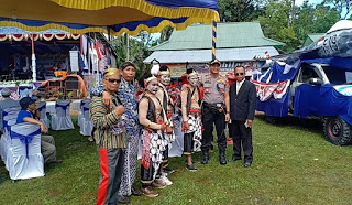 Karnaval Pagelaran Seni Budaya Nusantara Polsek Sekayam dan BBN Kabupaten Sanggau