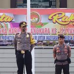 Wakapolres Sanggau Pimpin Apel Gelar Sarpras Dalam Rangka Operasi Bina Karuna Kapuas 2019