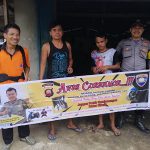 Waspada Curanmor Bhabinkamtibmas Himbau Menggunakan Spanduk