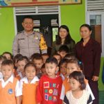 Police Goes To Scool Brigadir Novi Iswandi Sambangi Paud Dusun Berungkat