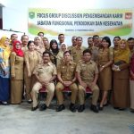 Focus Discussion Perkembangan Karir Jabatan Fungsional Pendidikan Dan Kesehatan BKPSDM Di Kab.Sanggau