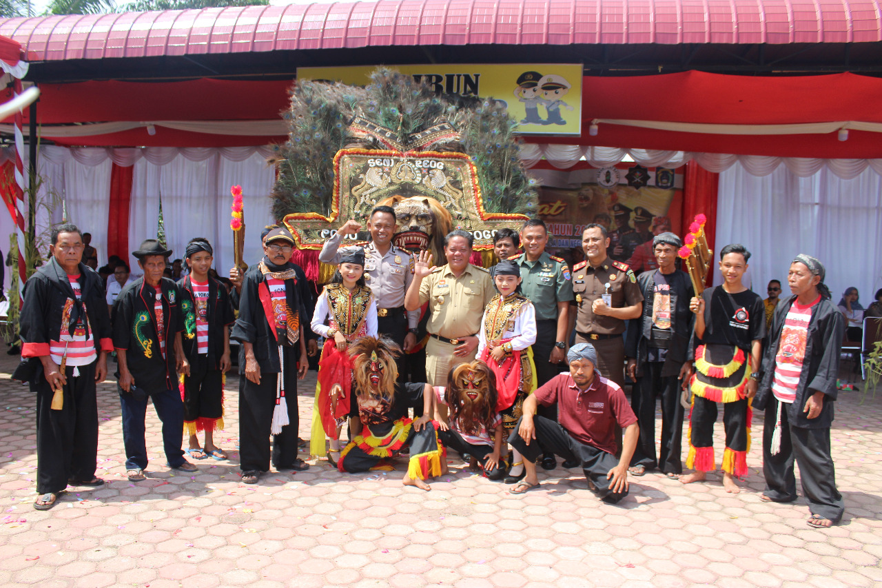 Tarian Budaya Multi Etnis Warnai Puncak Peringatan Hari Bhayangjkara ke-73