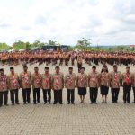 1.109 Peserta Upacara Peringatan HUT Pramuka ke-57 Di Kabupaten Sanggau