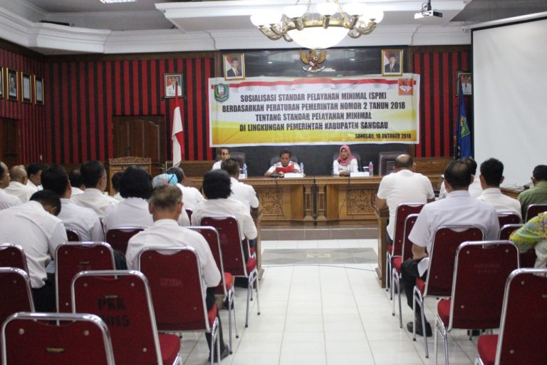 Bupati Sanggau Berharap SPM Kabupaten Sanggau Bisa Meningkat