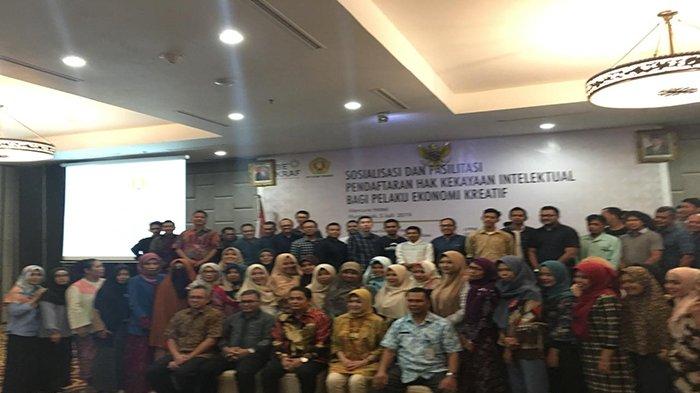 Bekraf, UPN Yogyakarta dan Pemda Pontianak Mengadakan Sosialisasi dan Fasilitasi pendaftaran Hak Kekayaan Intelektual bagi Pelaku Ekonomi Kreatif