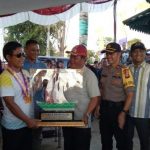 Tim Elang Jantan Sabet Juara Pertama Open Turnamen Sampan Bidar Piala Bergilir Polres Sanggau
