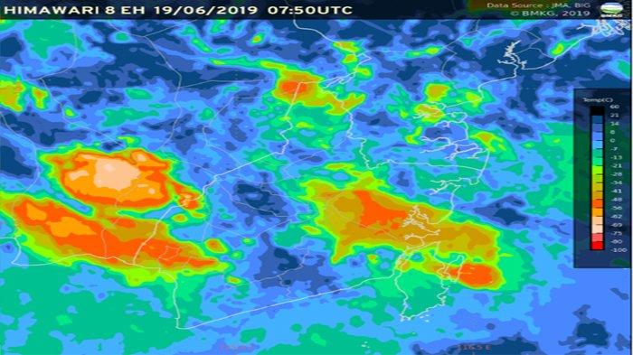 Peringatan Dini Cuaca Kalimantan Barat Senin (8/7), Waspada Hujan Disertai Angin Kencang