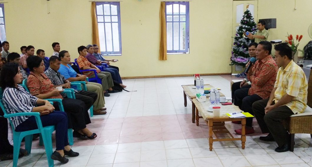 Bupati Sanggau Audiensi Bersama Para Pendeta GKII Se-Kabupaten Sanggau