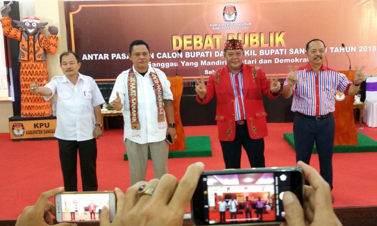 Debat Publik Antar Paslon Bupati dan Wakil Bupati Sanggau Tahun 2018