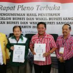 KPU Sanggau Tetapkan Pasangan PH-YO dan YAS Maju Pada Pilkada Juni Mendatang