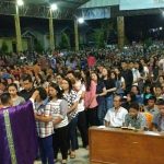 Ribuan Umat Katolik Kota Sanggau Mengikuti Misa Rabu Abu
