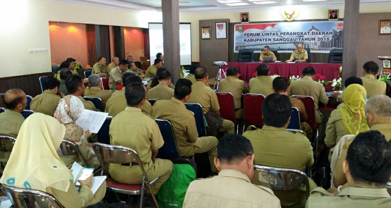 Bappeda Laksanakan Kegiatan Forum Lintas Perangkat Daerah Kabupaten Sanggau Tahun 2018