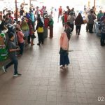 Masyarakat Beramai Ramai Mendatangi Pasar Pujasera Kota Sanggau