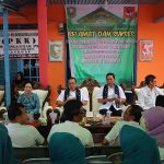 KEDATANGAN TIM PENILAI LOMBA KELURAHAN DAN DESA TINGKAT PROVINSI KALBAR TAHUN 2018 DI KABUPATEN SANGGAU