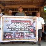 Kampanye Stop Karhutla ini yang Disampaikan Brigadir Yulianus Ciun
